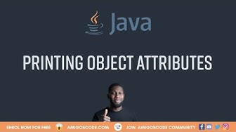 Printing Object Attributes