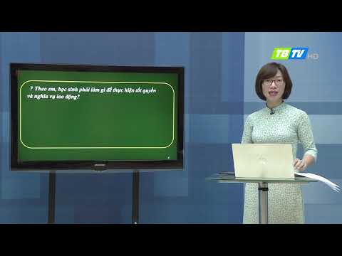 Video DẠY HỌC TRÊN TRUYỀN HÌNH: GIÁO DỤC CÔNG DÂN LỚP 9:... - YouTube