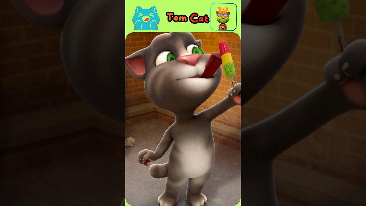 Tom Eating Ice Cream 🍦🐱 So Cute! 