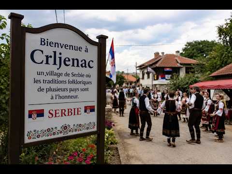 5 Crljenac, un village de Serbie où les traditions folkloriques de plusieurs pays sont à l’honneur.