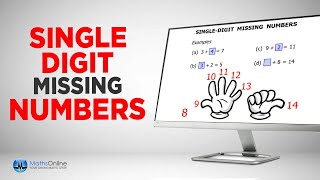Year 3 Lesson: Single-Digit Missing Numbers