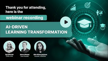 Webinar | February 29th 2024 | AI-Driven Learning Transformation