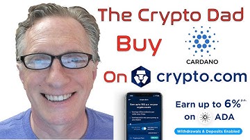 How to Buy Cardano (ADA) on Crypto.com and Earn up to 6% Annually on Crypto Earn Deposits!