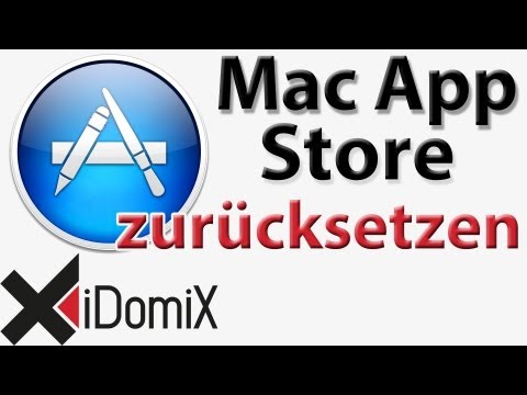 Mac App Store zurücksetzen - Reset