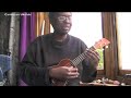 Bell a Ring a Yard (D key) - How to play on ukulele - Caribbean folk song
