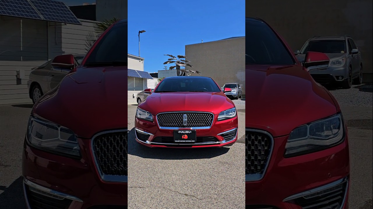 " 3.0L Twin-Turbo. Full Throttle Luxury Lincoln MKZ AWD"