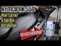 Kymco AK 550 Top Box & Rear Carrier Installation