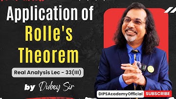 Application Of Rolle