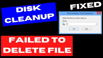 Disk Cleanup not deleting files in Windows 11 / 10 Fixed