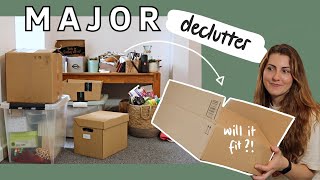HUGE decluttering  part 1  downsizing for a move