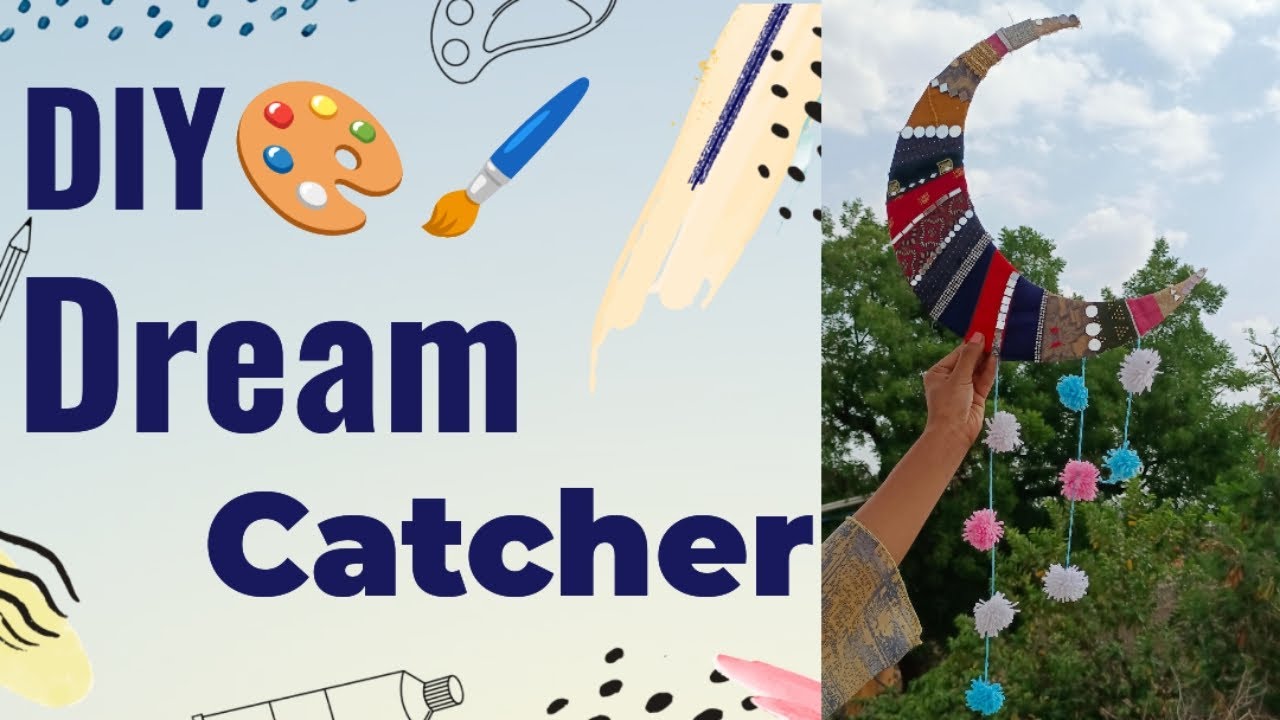 Diy super easy way to make a dream catcher |step by step| easy tutorial ...