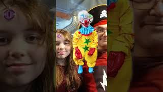 killer clowns from outer space vs Astro Space Hero #shorts