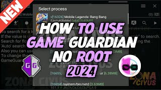 How to Use Game Guardian No Root 2024 | Install Game Guardian Without Root in X8 Sandbox - Tutorial