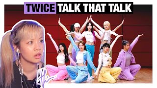 A RETIRED DANCER'S POV- Twice "Talk That Talk" Dance Practice