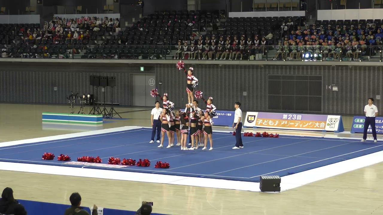 2026子どもチアリーディング大会　世田谷キッズチアリーディングクラブCOWBOYS　Allstars Sparkle チーム