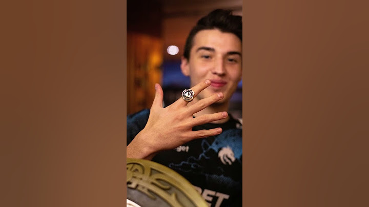 Team Spirit got their Champions Rings
