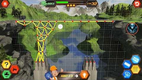 Bridge Construction Simulator 3d Level 32