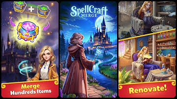 SpellCraft: Wizard Merge Game — Mobile Game | Gameplay Android