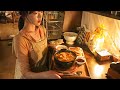 순두부찌개와 허니브레드, 군고구마라떼 만드는 일상과 재봉틀학원 마지막날🪡 l 신당동나들이. 아크릴물감 케이스. 카페알바면접