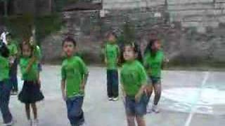 Kyla and Classmates Dancing