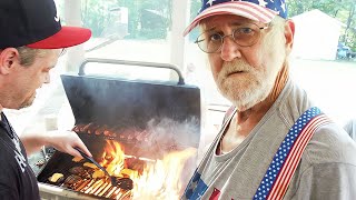 ANGRY GRANDPA'S BBQ COOKOUT!!