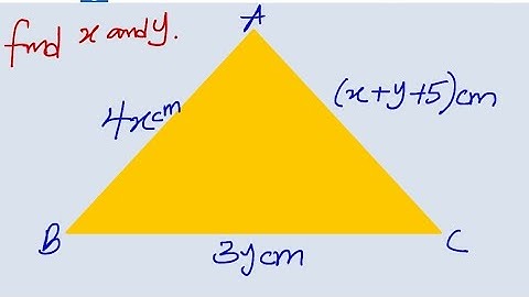 Simultaneous equation involves equalateral triangle