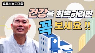 [불교] 우학스님 생활법문 (치유활력 12법칙)