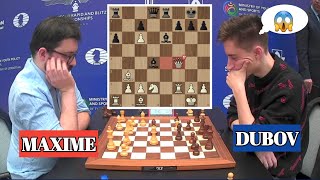 BLUNDER QUEEN 😱 MVL vs Daniil Dubov || World Blitz Chess Championship 2023