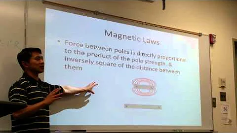 Professor Derek Truongs Lecture on Electricity & M...