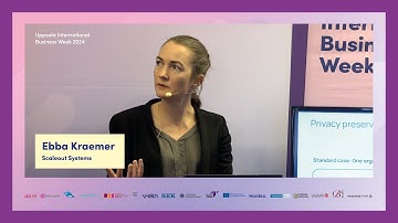 UIBW 2024: Ebba Kraemer, Scaleout Systems