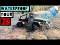 How to waterproof RC Car/Truck electronics. WPL B14 kit, AUSTARHOBBY AX7-S combo. Run Time!