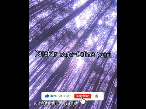 katakan saja-Delima putri (cover lirik)