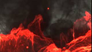 Blender fire and smoke simulation