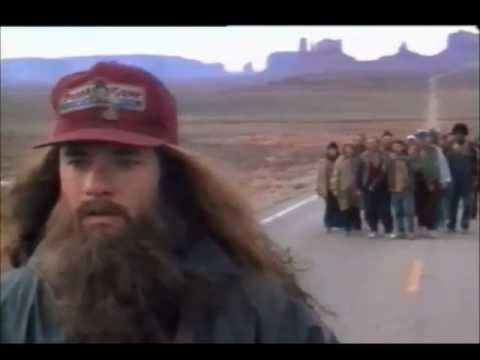 Forrest Gump long run scene