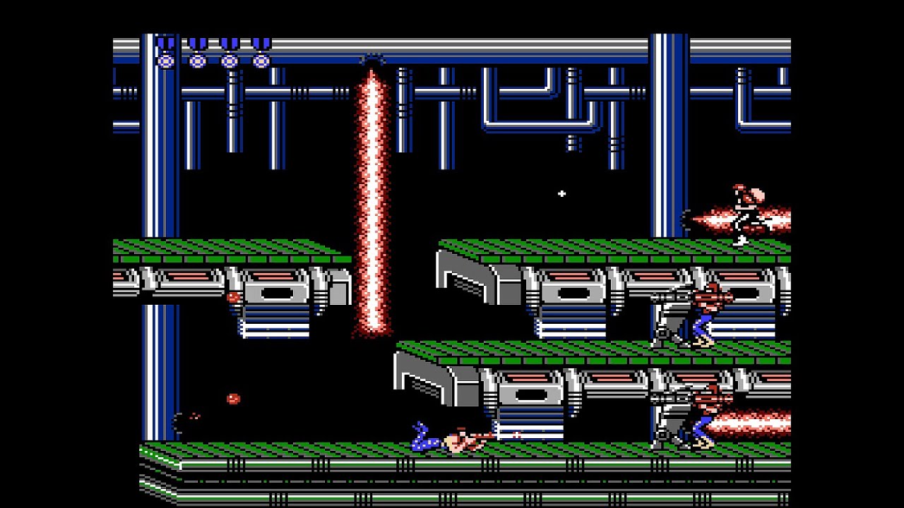 Contra (NES) Stage 6 Energy Zone YouTube