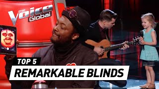 Miniatura de vídeo de "The Voice | MOST REMARKABLE Blind Auditions and FUNNIEST MOMENTS of 2017"