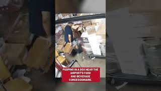 Firefighter who defecated in box no longer with department