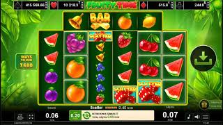 5 Rotiri Gratuite Fruity Time Winbet.ro