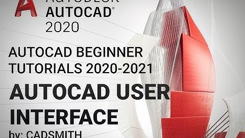 Autocad User Interface 2021