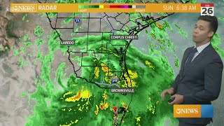 Scattered tropical downpours continue through the end of weekend. some
coastal locations and roads may be closed to impassable.
