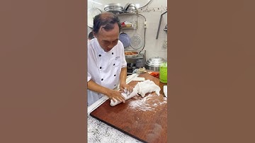 Chef from the Chinese Restaurant makes traditional dim sum dishes at an affordable price