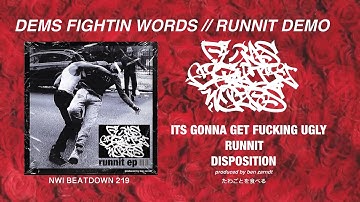 DEMSFIGHTINWORDS - RUNNIT [OFFICIAL DEMO STREAM] (2022) SW EXCLUSIVE