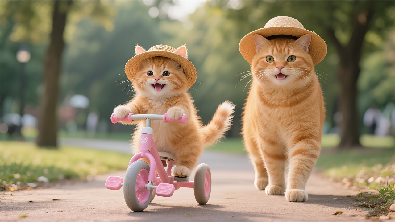 Mama Cat Makes a One Piece Straw Hat for Koko 🎩🌊 – Koko’s Growing Diary