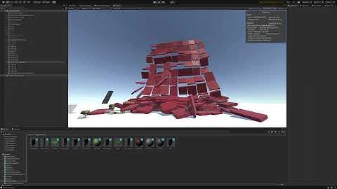 Unity ECS is a wonderful thing | Building Collapse