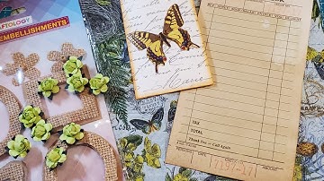 #50stackchallenge  Guest Check #17  Prompt paper napkin