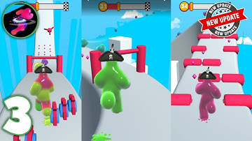 Blob Runner 3D Gameplay Walkthrough Android Part 3 - Level 30 To 40 - New Update
