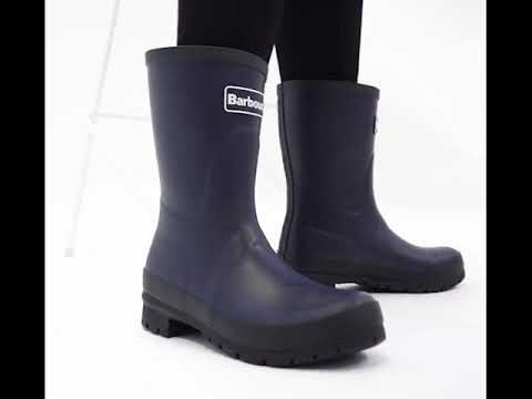 barbour mid calf wellies