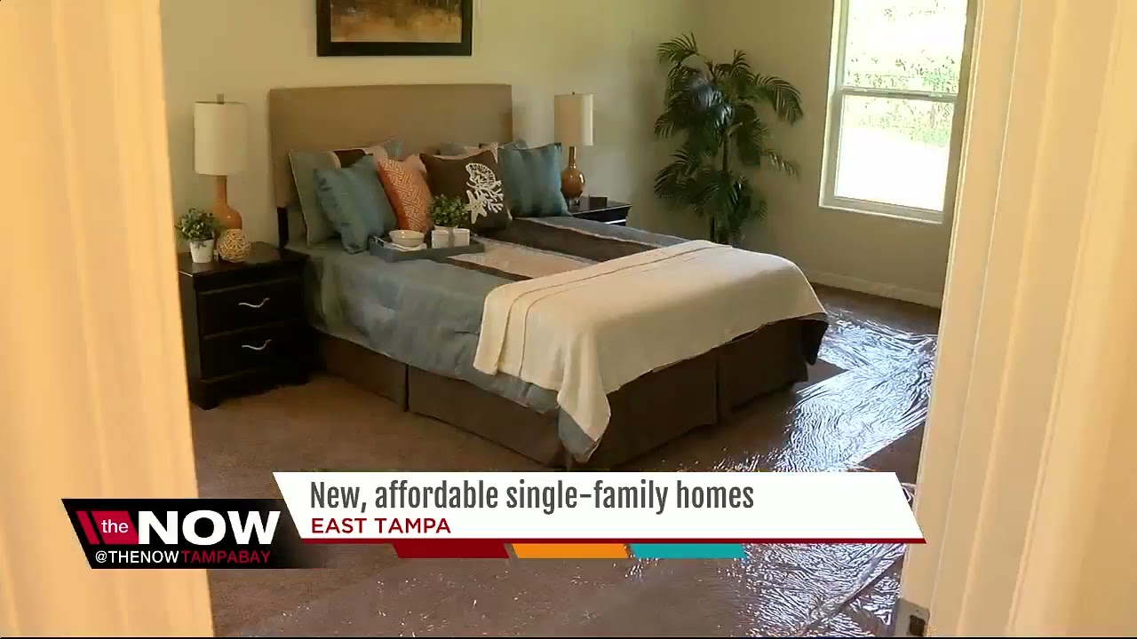 New Affordable Single Family Homes Going Up In East Tampa Hopes New Affordable Single Family Homes Going Up In East Tampa Hopes Of Revitalizing The Area