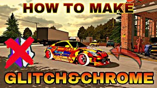 How To Make GLITCH/CHROME Car in Car Parking Multiplayer | WITHOUT GG | #viral