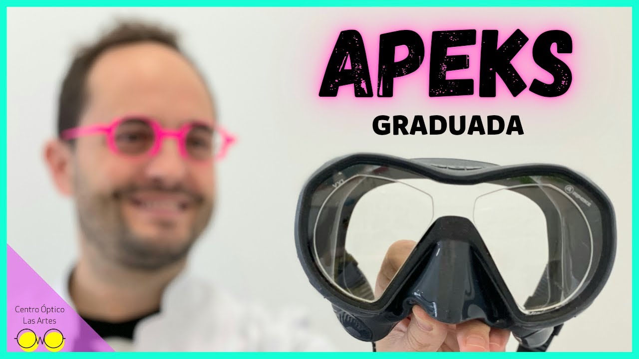 Gafas APEKS VX1 graduada centro óptico LAS ARTES YouTube